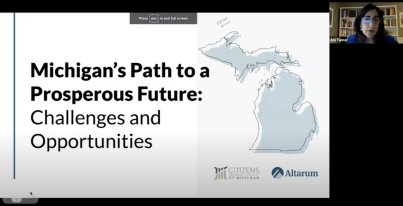 Panel Michigan needs to act with urgency as population slides Bridge